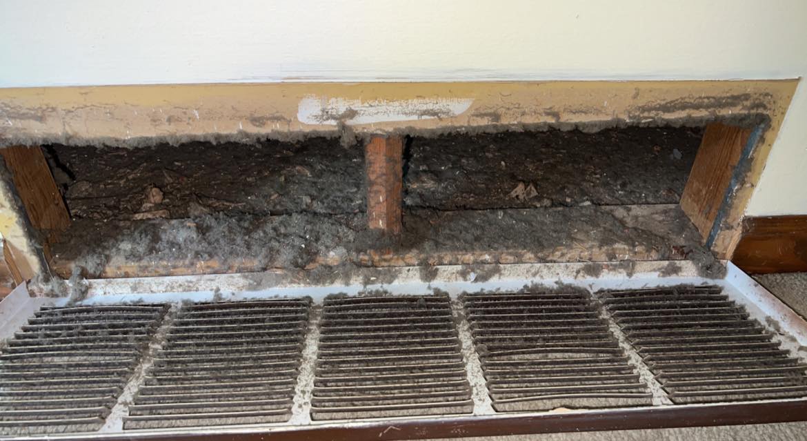 Air Duct Cleaning Before