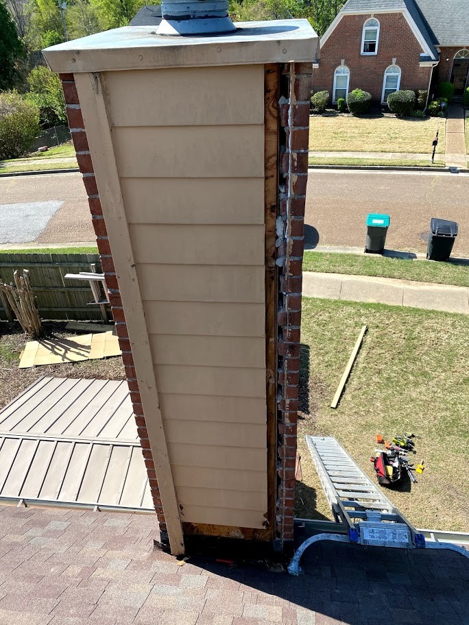 Chimney Cleaning & Repair Before